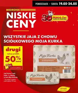 Biedronka Jaja ściółkowe kl.m Moja Kurka oferta