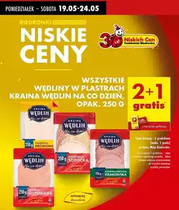 Biedronka Kiełbasa krakowska parzona Kraina Wędlin oferta