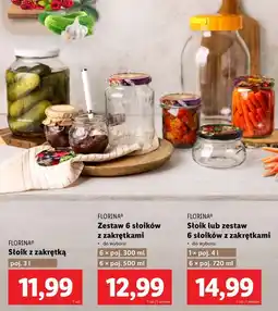 Lidl Słoik do ogórków 4 l Florina (Florentyna) oferta