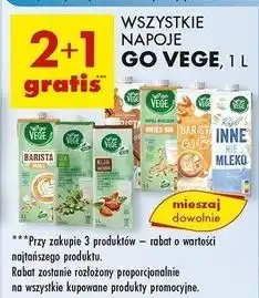 Biedronka Napój karmelowy barista Govege oferta
