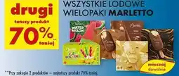 Biedronka Lody salted caramel Marletto oferta