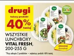 Biedronka Lunchbox z mozzarellą i kurczakiem Vital Fresh oferta