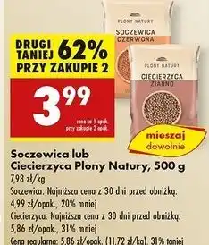 Biedronka Ciecierzyca ziarno Plony Natury oferta