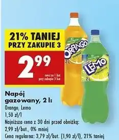 Biedronka Napój pomarańczowy Orango oferta