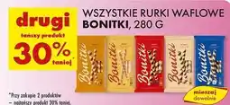 Biedronka Rurki z kremem peanut butter Bonitki oferta