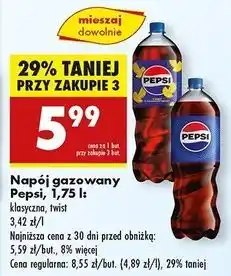 Biedronka Napój Pepsi Twist oferta
