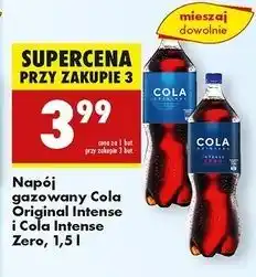 Biedronka Napój Cola Original Intense Zero oferta