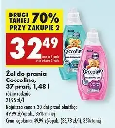 Biedronka Żel do prania ultra care Coccolino oferta