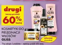 Biedronka Maska do włosów Gliss Kur Oil Nutritive oferta