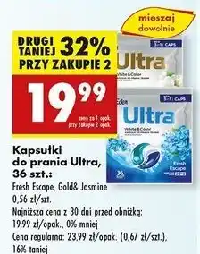Biedronka Kapsułki do prania gold&jasmine Ultra oferta