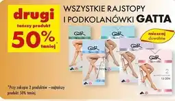Biedronka Podkolanówki 15 den Gatta oferta