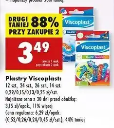 Biedronka Plastry tamujące krawienie Viscoplast oferta