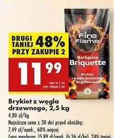 Biedronka Brykiet drzewny Fire & Flame oferta