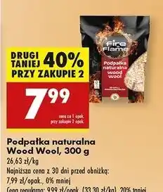 Biedronka Podpałka naturalna Fire & Flame oferta
