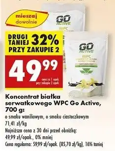 Biedronka Odżywka białkowa ciasteczkowa Go Active oferta