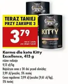 Biedronka Karma dla kota z kurczakiem i warzywami Kitty oferta