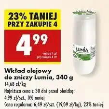Biedronka Wkład olejowy do zniczy 340 g 120 h Lumia oferta
