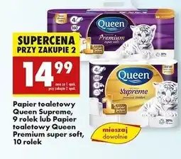 Biedronka Papier toaletowy super soft Queen Premium oferta