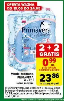 Carrefour Express Woda niegazowana Primavera oferta