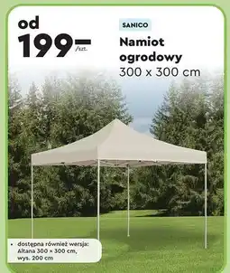 Biedronka Namiot ogrodowy 300 x cm Sanico oferta