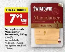 Biedronka Ser massdamer Światowid oferta