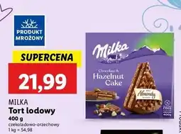 Lidl Tort czekoladowy z orzechami laskowymi Milka oferta