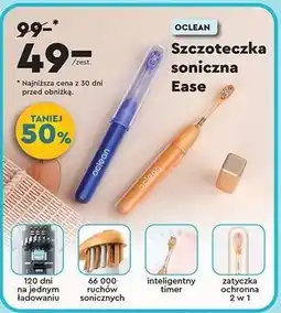 Biedronka Szczoteczka soniczna ease Oclean oferta
