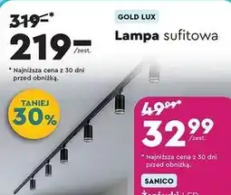 Biedronka Lampa gold lux oferta