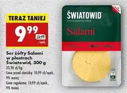 Biedronka Ser salami Światowid oferta