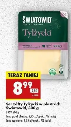 Biedronka Ser tylżycki Światowid oferta