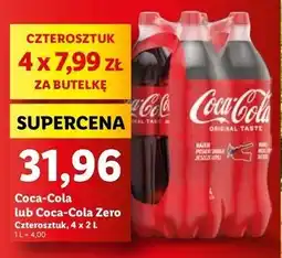 Lidl Napój Coca-Cola oferta