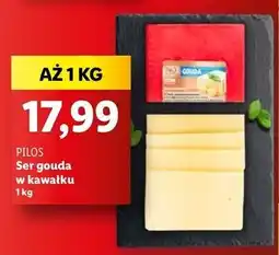 Lidl Ser gouda w kawałku Pilos oferta
