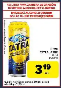 Globi Piwo Tatra Jasne Pełne oferta