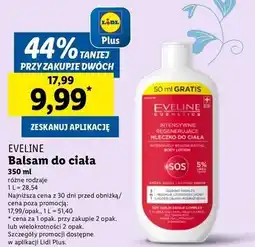 Lidl Mleczko do ciała skóra bardzo sucha Eveline Sos oferta