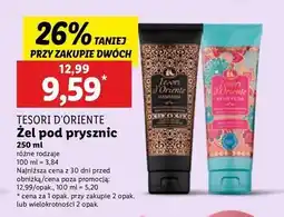 Lidl Żel pod prysznic ayurveda Tesori D'oriente oferta