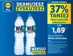 Lidl Woda delikatnie gazowana Nałęczowianka oferta