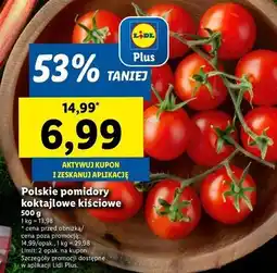 Lidl Pomidory koktajlowe oferta