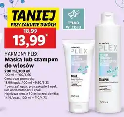Lidl Maska do włosów odbudowująca Harmony Plex oferta