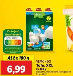 Lidl Tofu wędzone Vemondo oferta