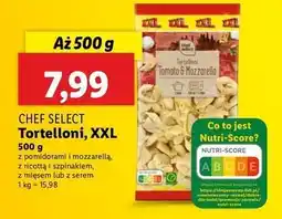 Lidl Tortelloni ricotta & spinat Chef Select oferta