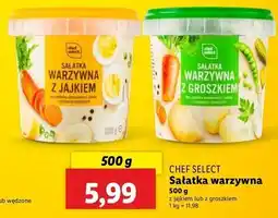 Lidl Sałatka warzywna z groszkiem Chef Select oferta