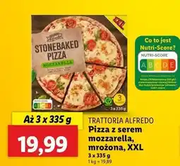 Lidl Pizza mozzarella Trattoria Alfredo oferta