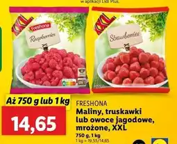 Lidl Truskawki Freshona oferta