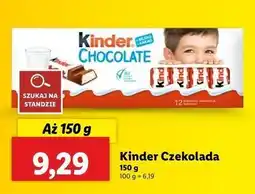 Lidl Czekoladki Kinder Chocolate oferta