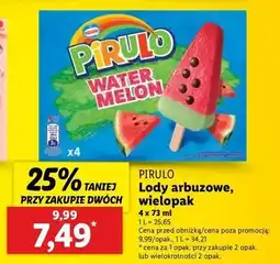 Lidl Lód Pirulo Watermelon oferta