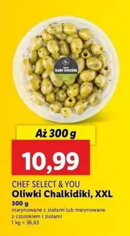 Lidl Oliwki zielone chalkidiki Chef Select & You oferta