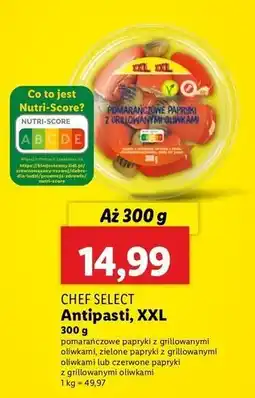 Lidl Czerwone papryczki z grillowanymi oliwkami Chef Select oferta