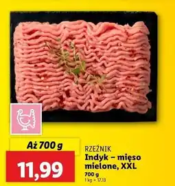 Lidl Mięso mielone z indyka Rzeźnik Codzienna Dostawa oferta