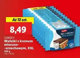 Lidl Wafelki carre Sondey oferta