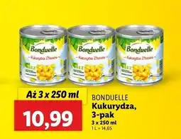 Lidl Kukurydza złocista Bonduelle oferta